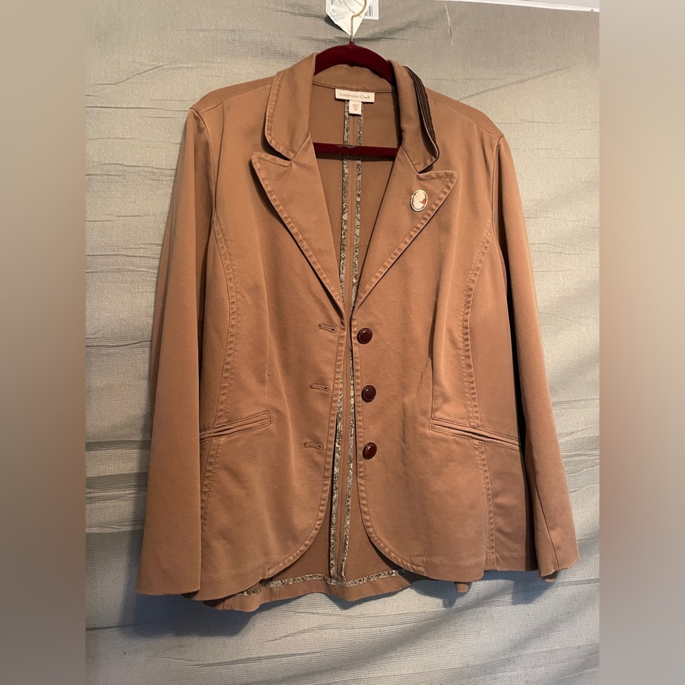 Coldwater Creek Brown Jacket